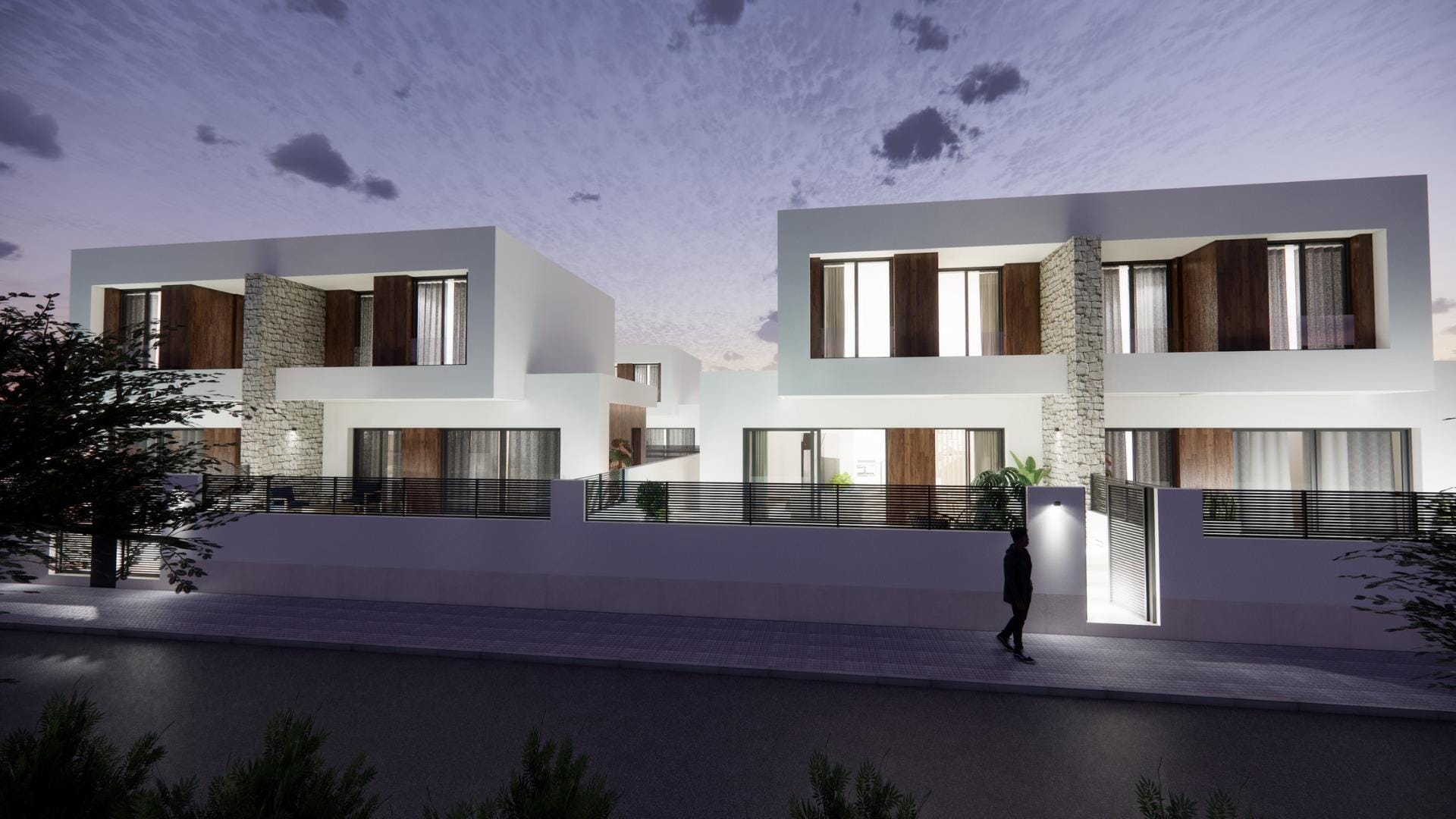 New-Build-Semi-detached-villas-in-Dolores-4 Moderne Neubau-Doppelhaushälfte mit 3 Schlafzimmern und privatem Pool zum Verkauf in Dolores