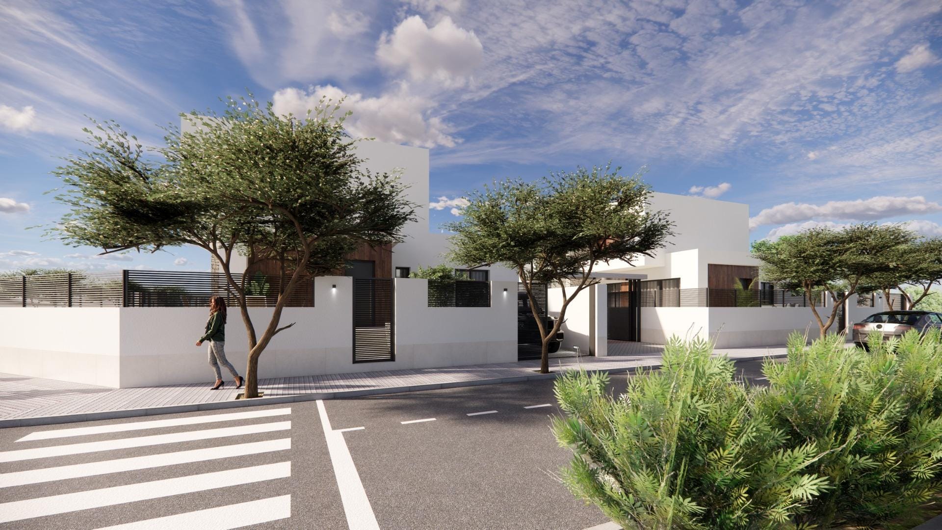 New-Build-Semi-detached-villas-in-Dolores-6 Moderne Neubau-Doppelhaushälfte mit 3 Schlafzimmern und privatem Pool zum Verkauf in Dolores