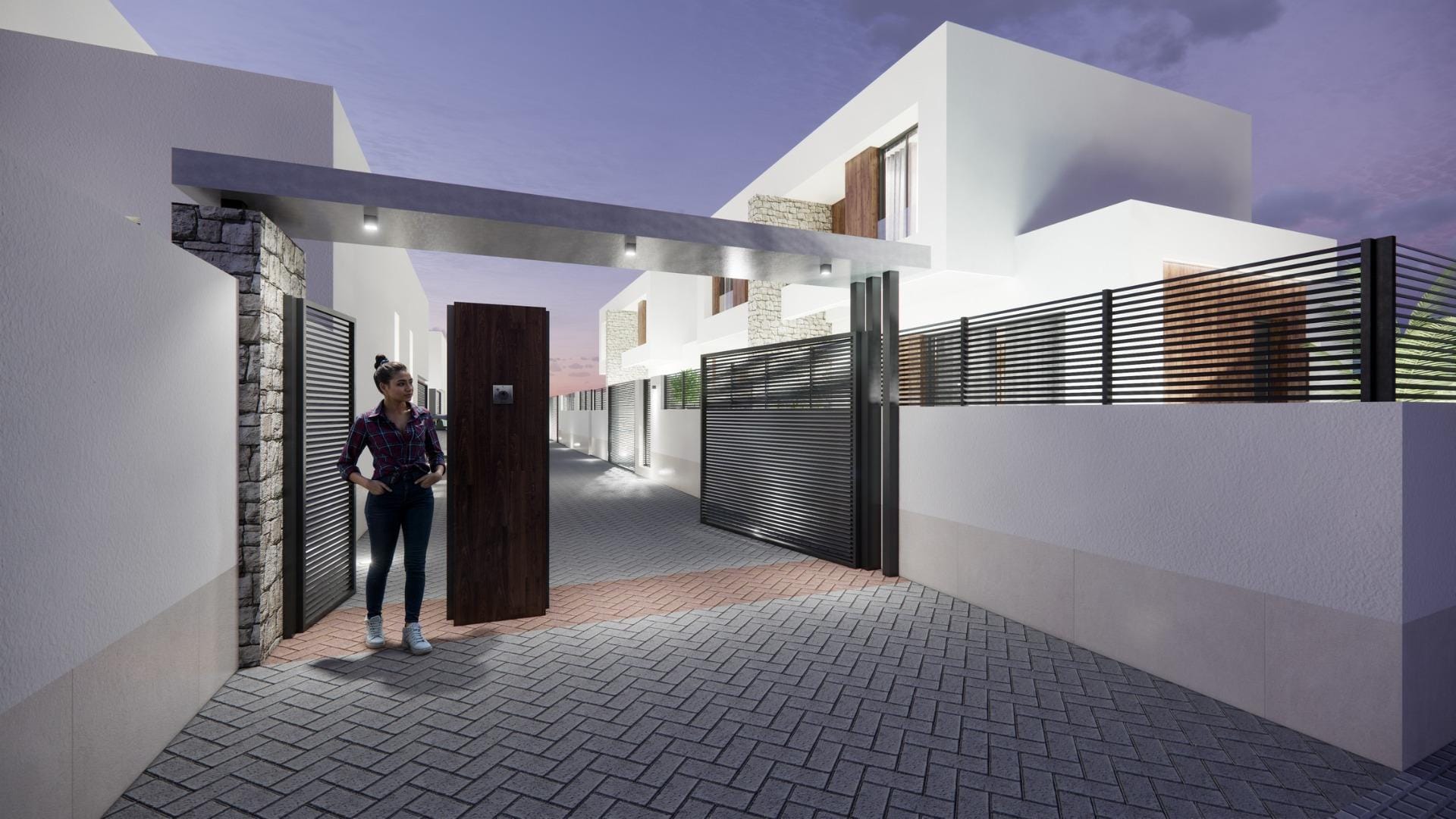 New-Build-Semi-detached-villas-in-Dolores-8 Moderne Neubau-Doppelhaushälfte mit 3 Schlafzimmern und privatem Pool zum Verkauf in Dolores