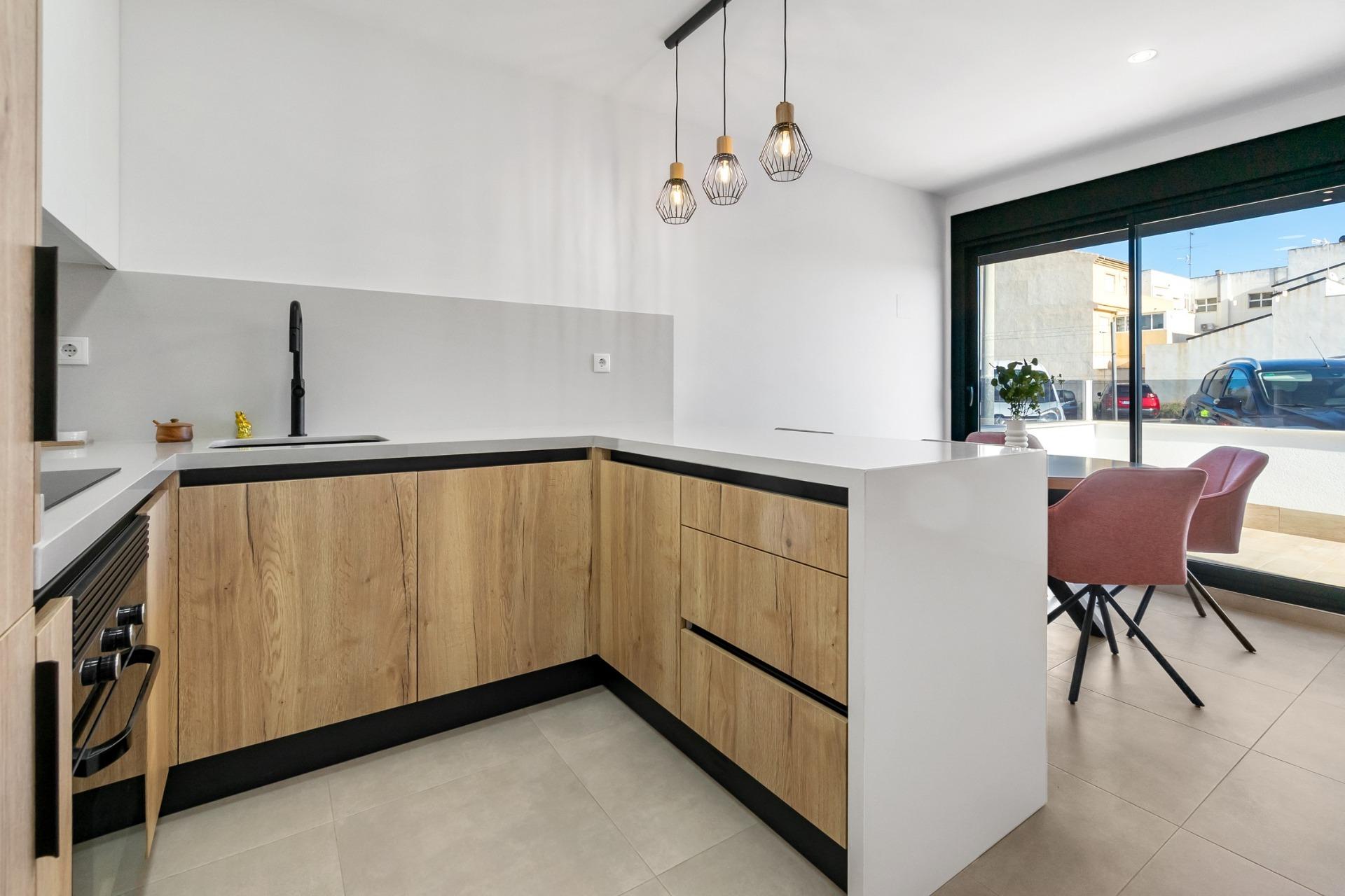 Ground Floor Tourist Apartment with Private Garden for Sale in Santiago de la Ribera – 750m from the Beach