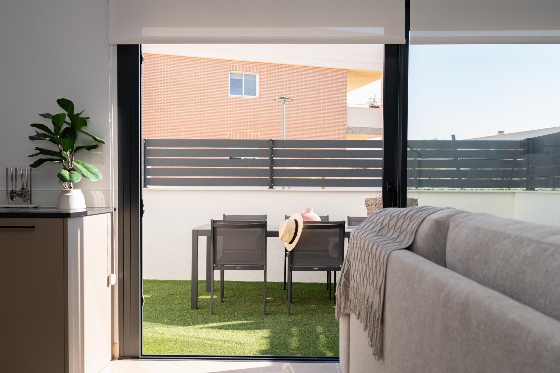 Modern New Build 3 Bedroom Quad Villa with Private Garden for Sale in Gran Alacant – 3 km from Carabassí Beach