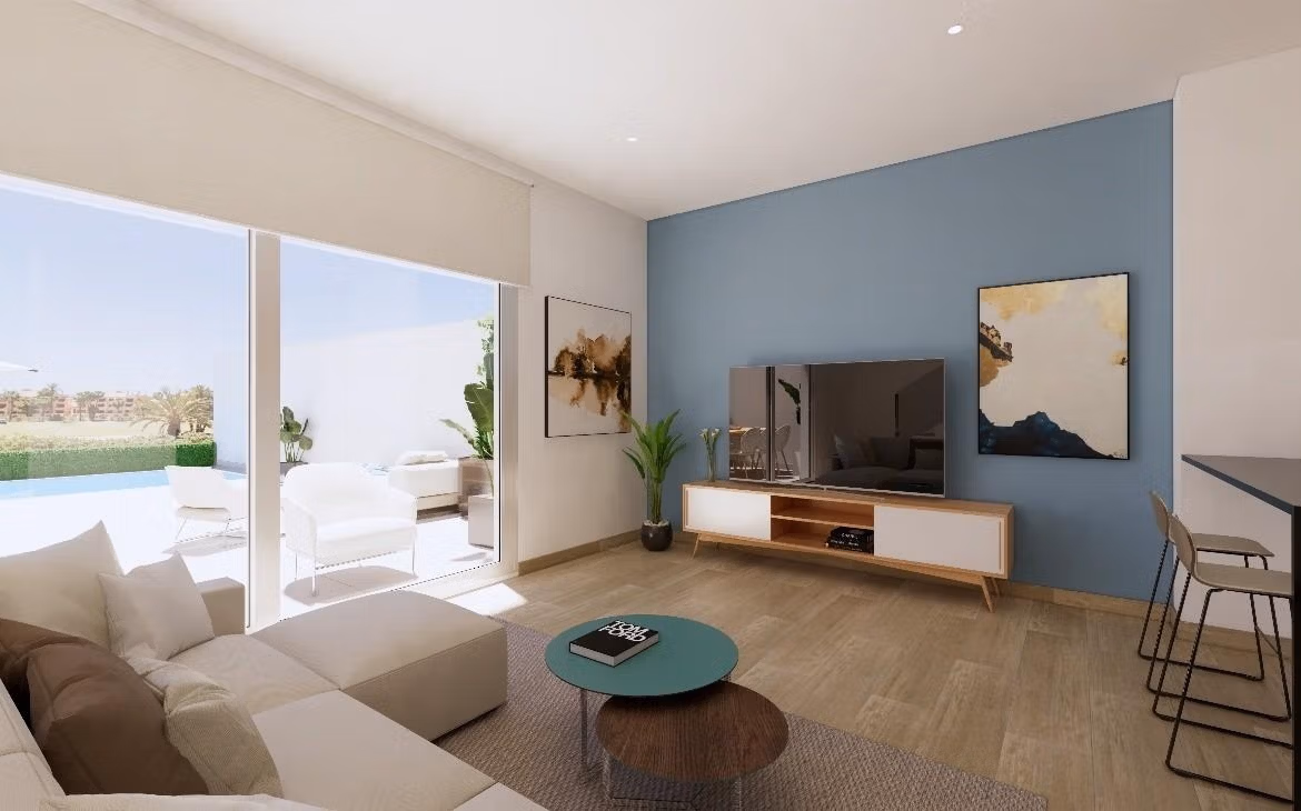 New-Build-Townhouses-on-the-Frontline-of-La-Serena-Golf-in-Los-Alcazares-11