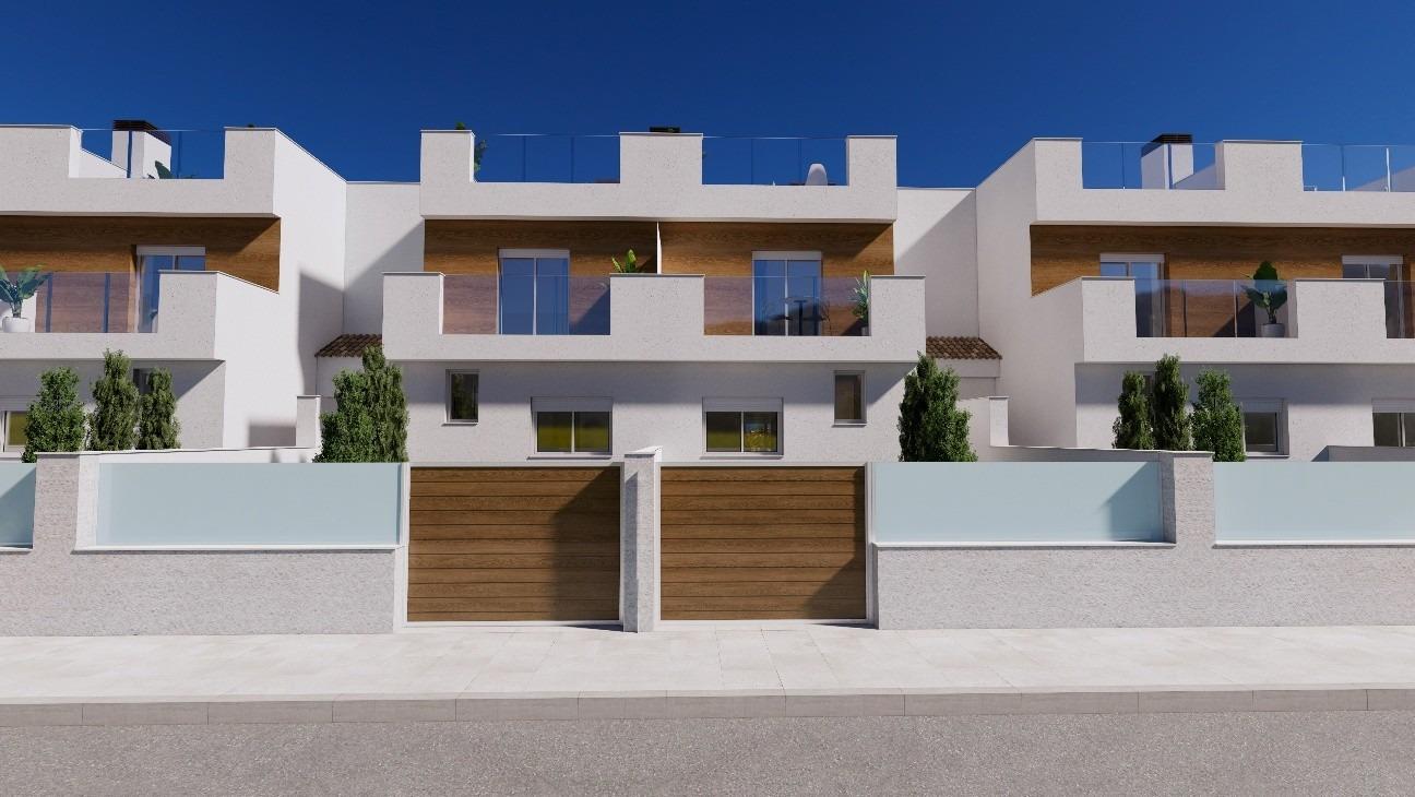 New-Build-Townhouses-on-the-Frontline-of-La-Serena-Golf-in-Los-Alcazares-16 Affordable New Build 3 Bedroom Townhouse with Private Pool on Frontline La Serena Golf for Sale in Los Alcázares