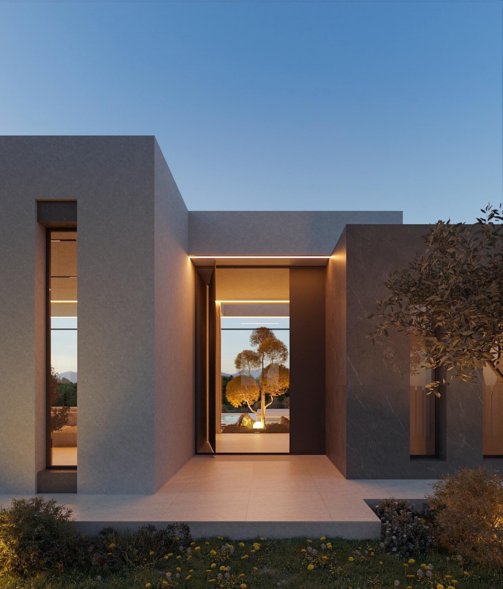 New-Build-Villa-for-Sale-in-Calpe-–-Modern-Design-Just-900m-from-the-Beach-2 Sophisticated New Build Single-Storey Villa with Private Pool for Sale in Calpe