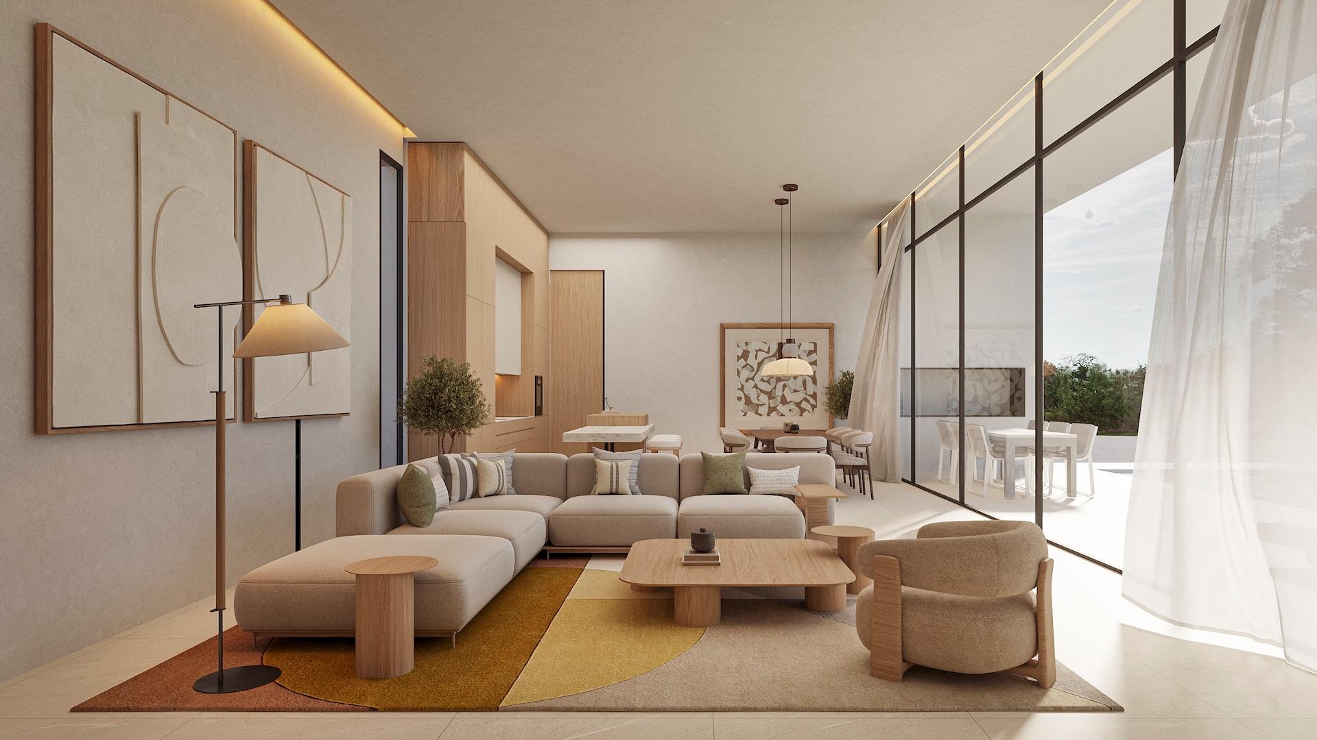 New-Build-Villa-for-Sale-in-Calpe-–-Modern-Design-Just-900m-from-the-Beach-6 Sophisticated New Build Single-Storey Villa with Private Pool for Sale in Calpe