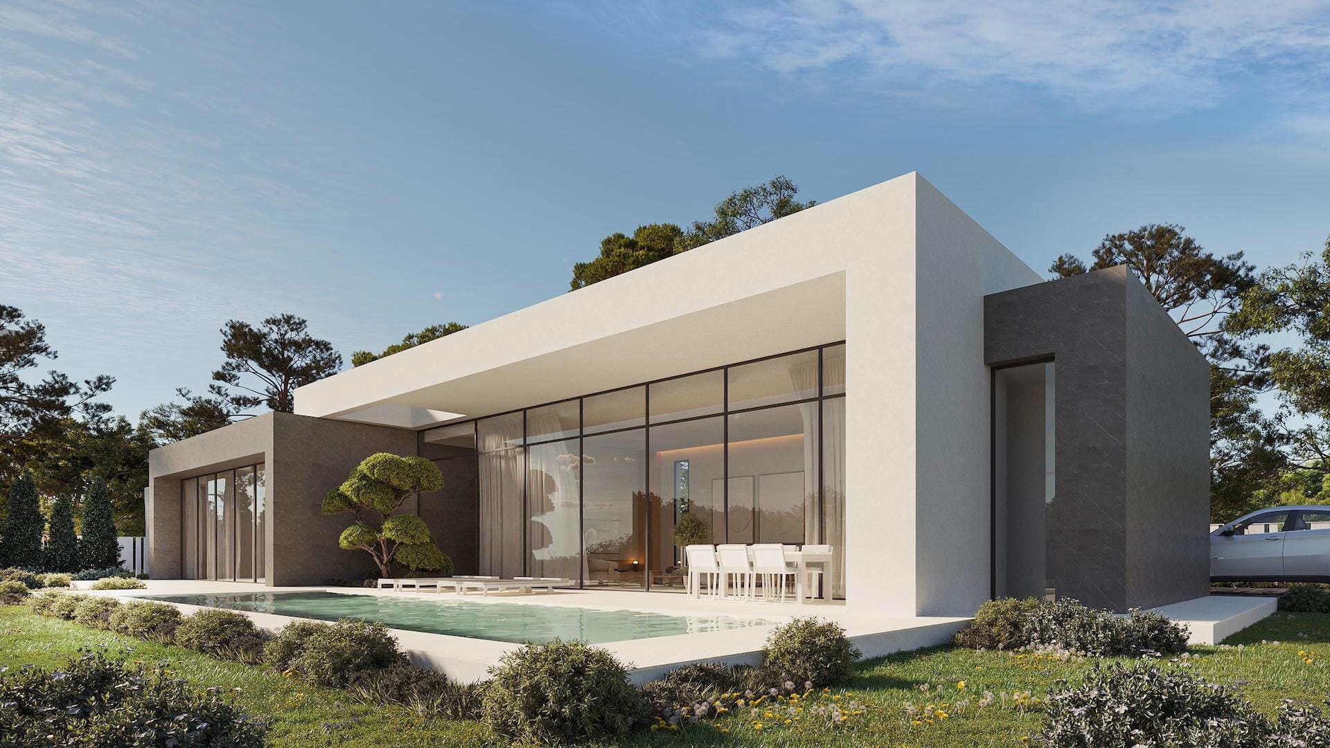 New Build Villa for Sale in Calpe – Modern Design Just 900m from the Beach in Pla Roig