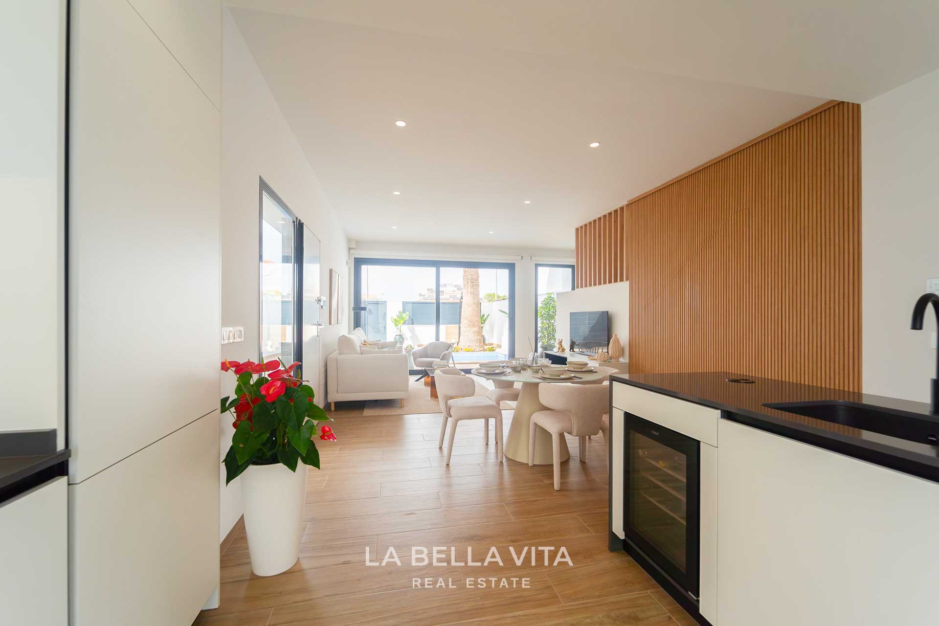Sophisticated New Build 3 Bedroom Villa with Private Pool for Sale in San Pedro del Pinatar