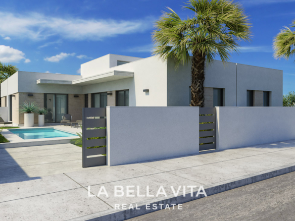 New Build 3 Bedroom Single-Storey Villa for Sale in Daya Nueva