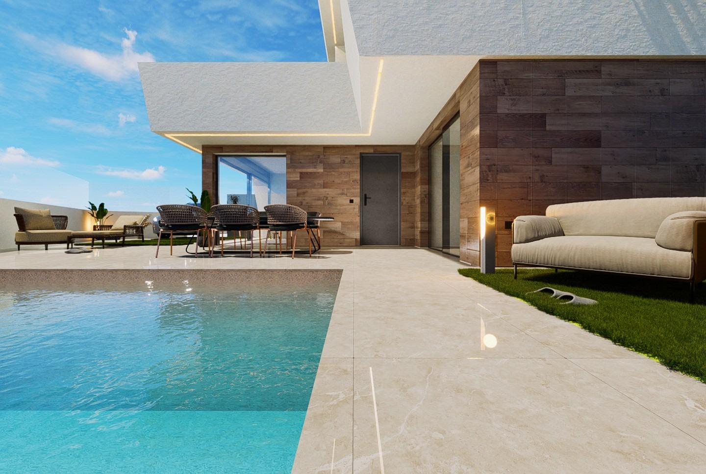 Elegant New Build 3 Bedroom Villa with Private Pool for Sale in San Pedro del Pinatar, Near the Beach