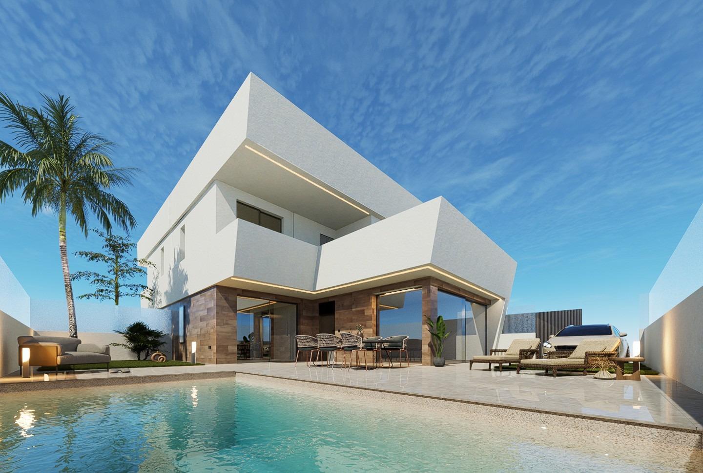 New Build Property with Private Pool in San Pedro del Pinatar, Murcia