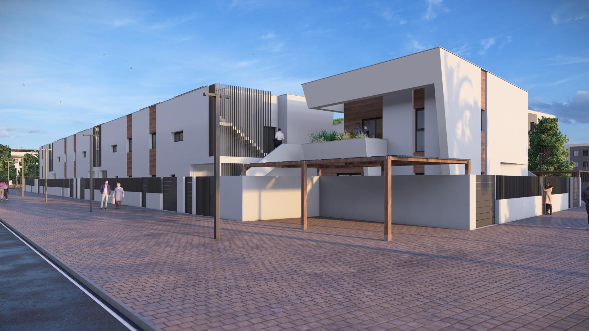 Affordable New Build 2 Bedroom Ground Floor with Large Terrace for Sale in Torre-Pacheco Centre