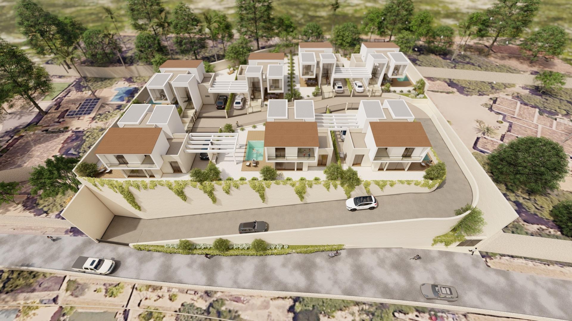 Stunning New Build 3 Bedroom Villa with Private Pool in a Gated Community for Sale in La Nucía
