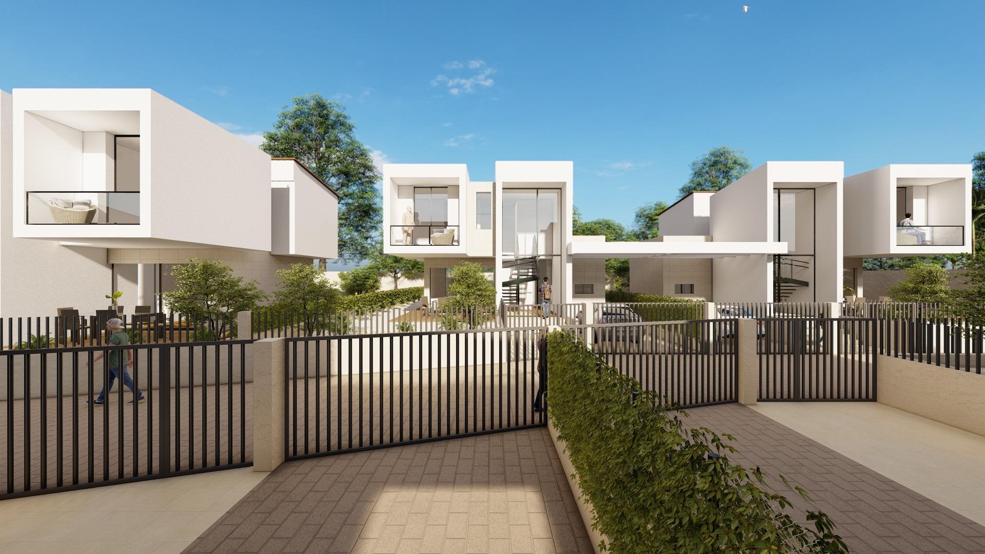 Stunning New Build 3 Bedroom Villa with Private Pool in a Gated Community for Sale in La Nucía