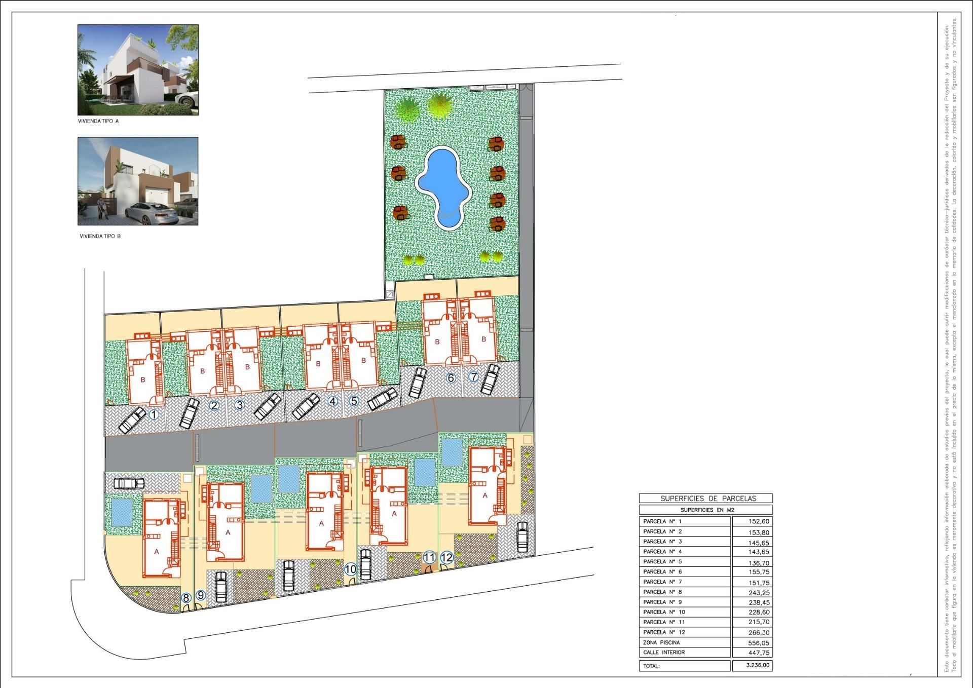 New Build 3 Bedroom Semi-Detached Villa with Solarium for Sale in La Marina – 500m from El Pinet Beach
