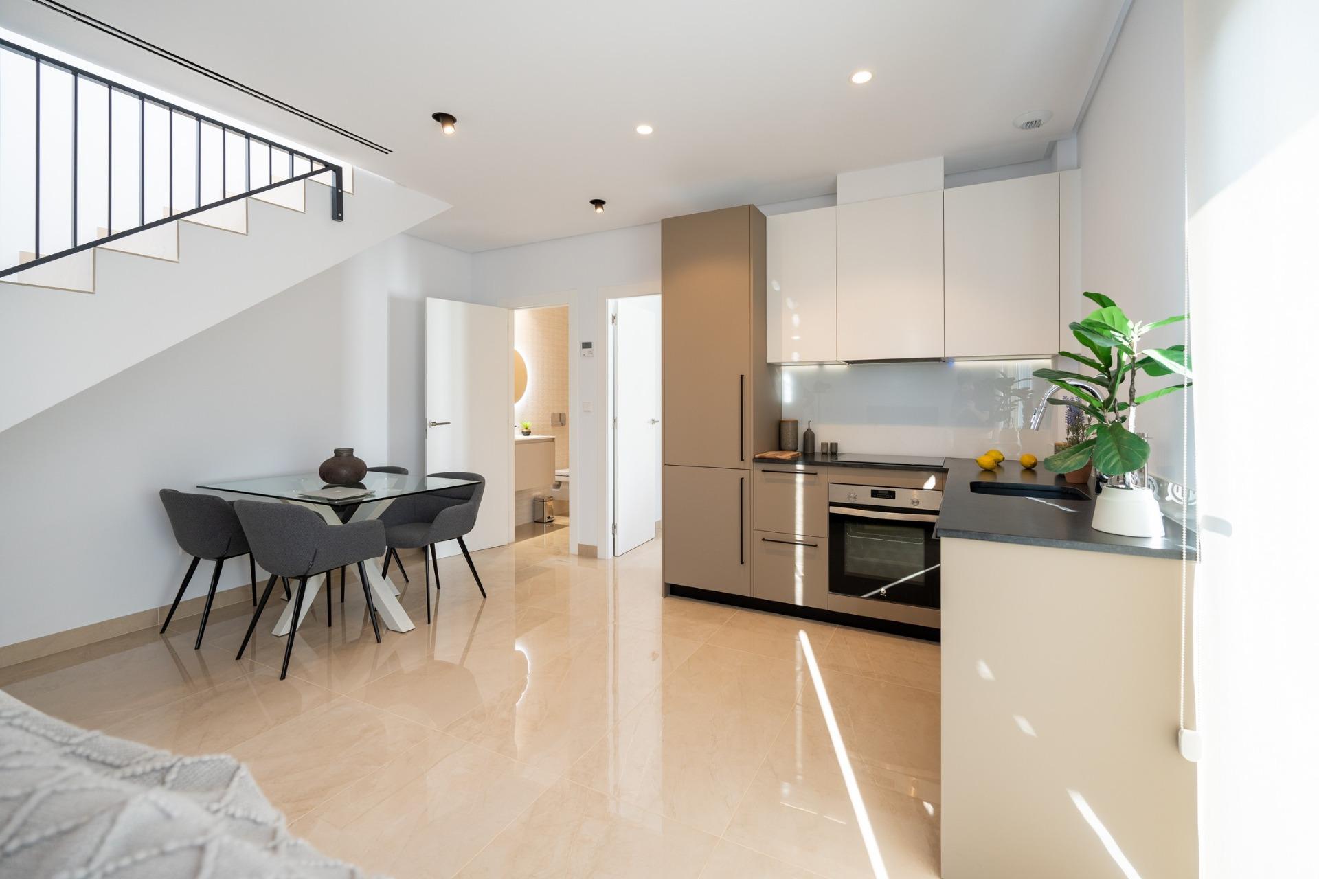 New Build 3 Bedroom Semi-Detached Villa with Solarium for Sale in La Marina – 500m from El Pinet Beach
