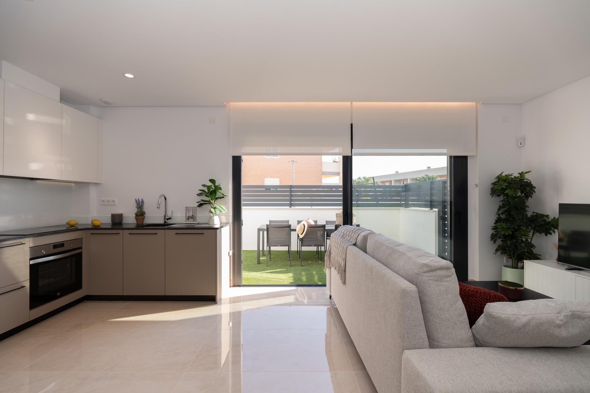 New Build 3 Bedroom Semi-Detached Villa with Solarium for Sale in La Marina – 500m from El Pinet Beach