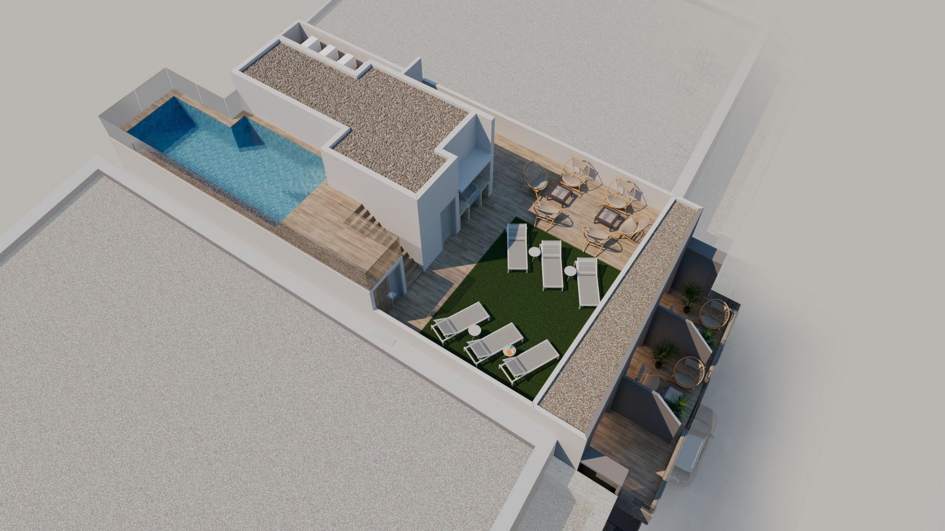 Exclusive New Build 2 Bedroom Penthouse with Solarium for Sale in Torrevieja – 100m from Los Locos Beach