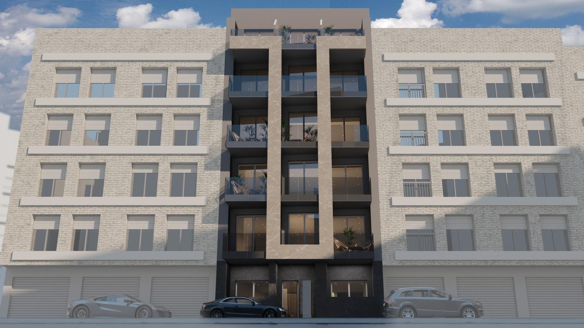 Modern New Build 2 Bedroom Apartment for Sale in Torrevieja – Just 100m from Los Locos Beach