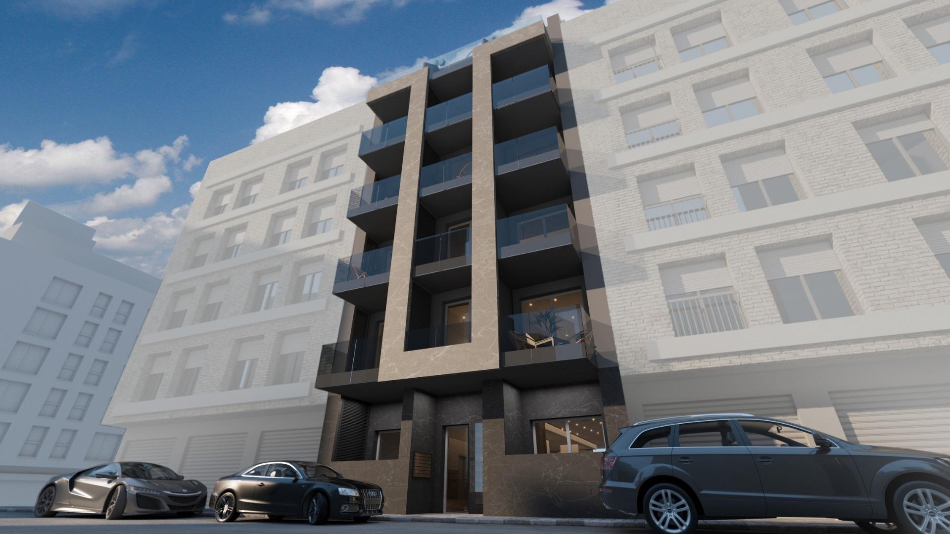Modern New Build 2 Bedroom Apartment for Sale in Torrevieja – Just 100m from Los Locos Beach