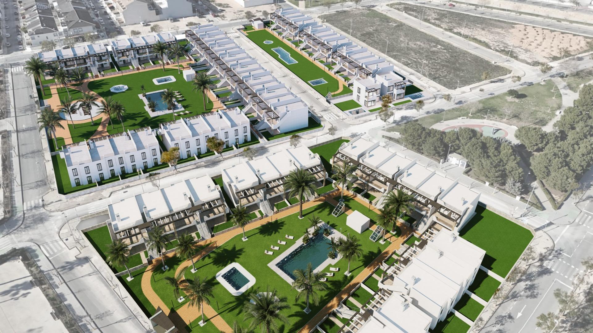 Modern New Build 2 Bedroom Ground Floor Apartment with Private Garden for Sale in Pilar de la Horadada