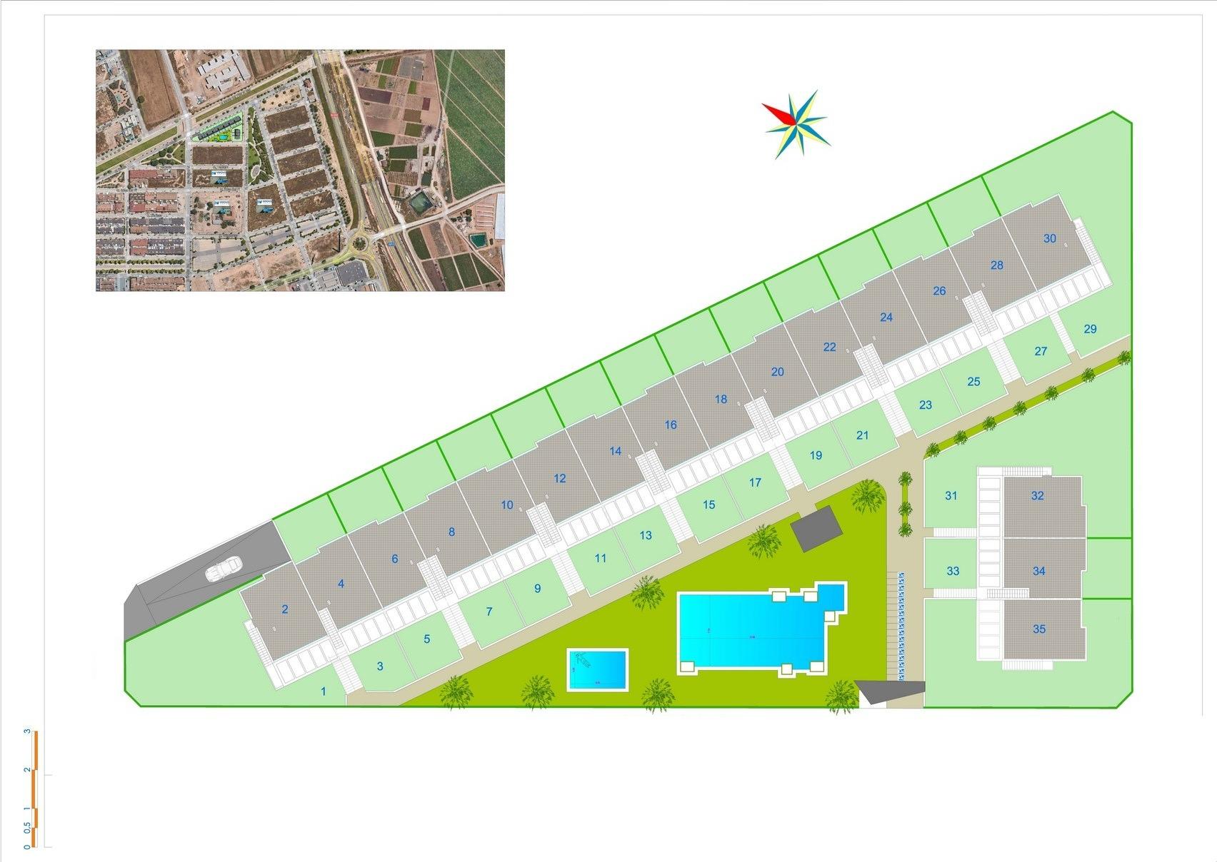 Modern New Build 2 Bedroom Ground Floor Apartment with Private Garden for Sale in Pilar de la Horadada