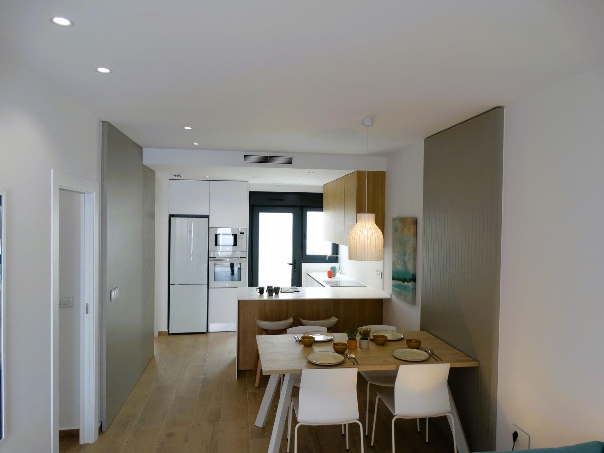 Newly-Built-Bungalows-with-Solarium-or-Garden-in-Pilar-de-la-Horadada-12 New Build 3 Bedroom Ground Floor Apartment with Garden for Sale in Pilar de la Horadada