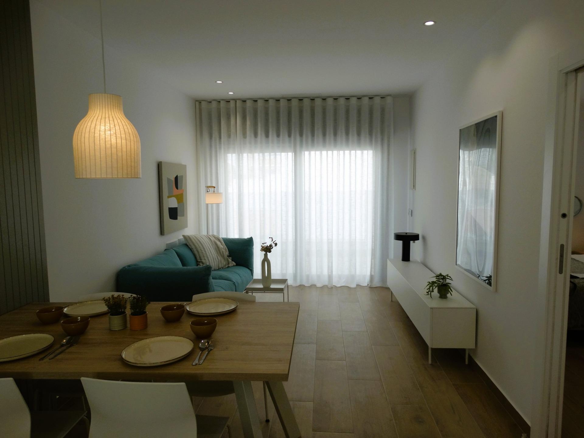 Newly-Built-Bungalows-with-Solarium-or-Garden-in-Pilar-de-la-Horadada-15 New Build 3 Bedroom Ground Floor Apartment with Garden for Sale in Pilar de la Horadada