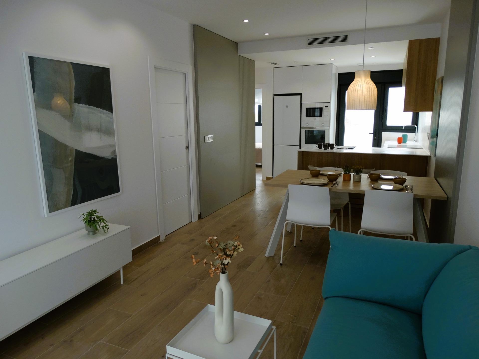Newly-Built-Bungalows-with-Solarium-or-Garden-in-Pilar-de-la-Horadada-19 New Build 3 Bedroom Ground Floor Apartment with Garden for Sale in Pilar de la Horadada