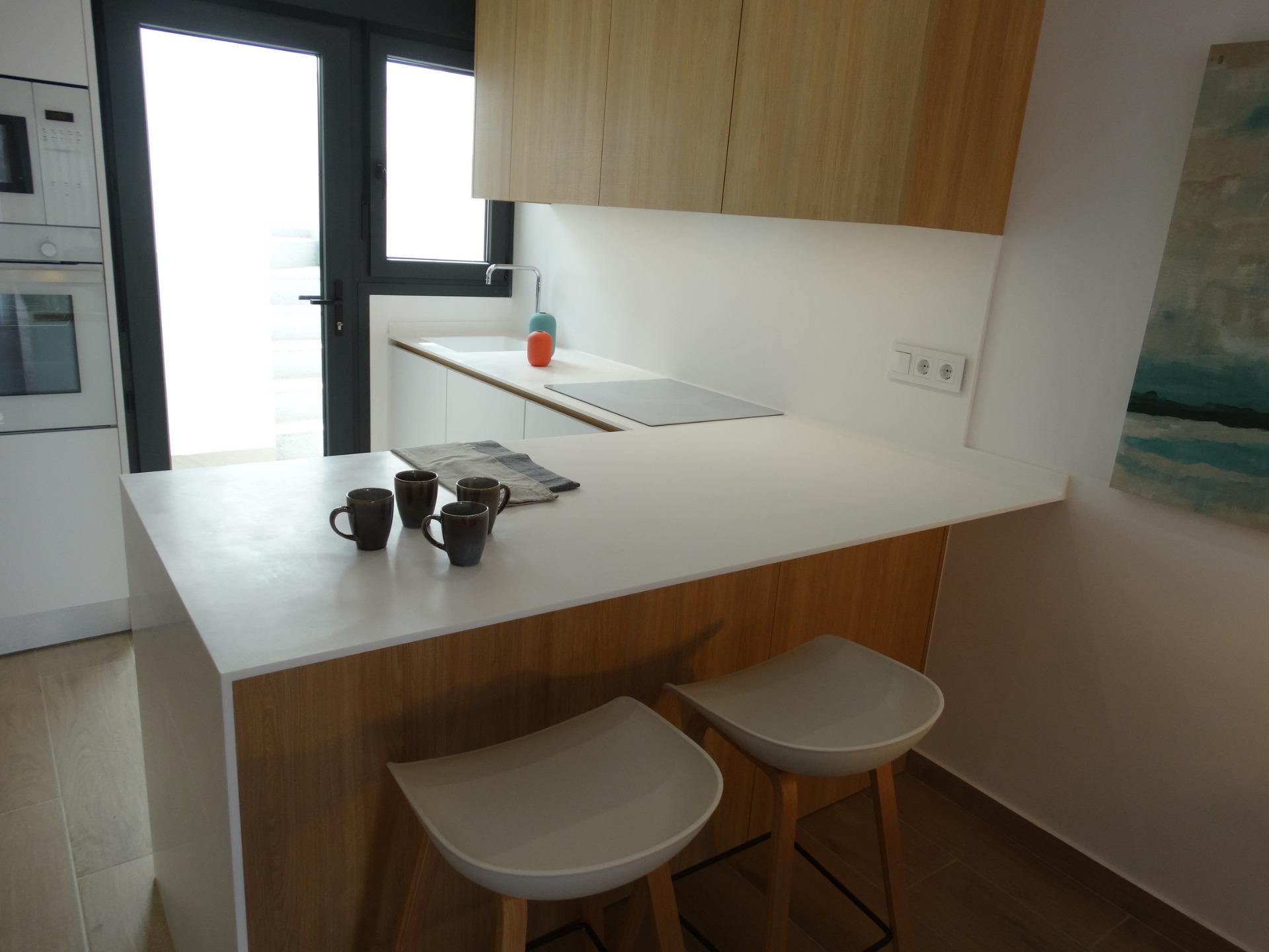 Newly-Built-Bungalows-with-Solarium-or-Garden-in-Pilar-de-la-Horadada-25 New Build 3 Bedroom Top Floor Apartment with 110 m² Solarium for Sale in Pilar de la Horadada