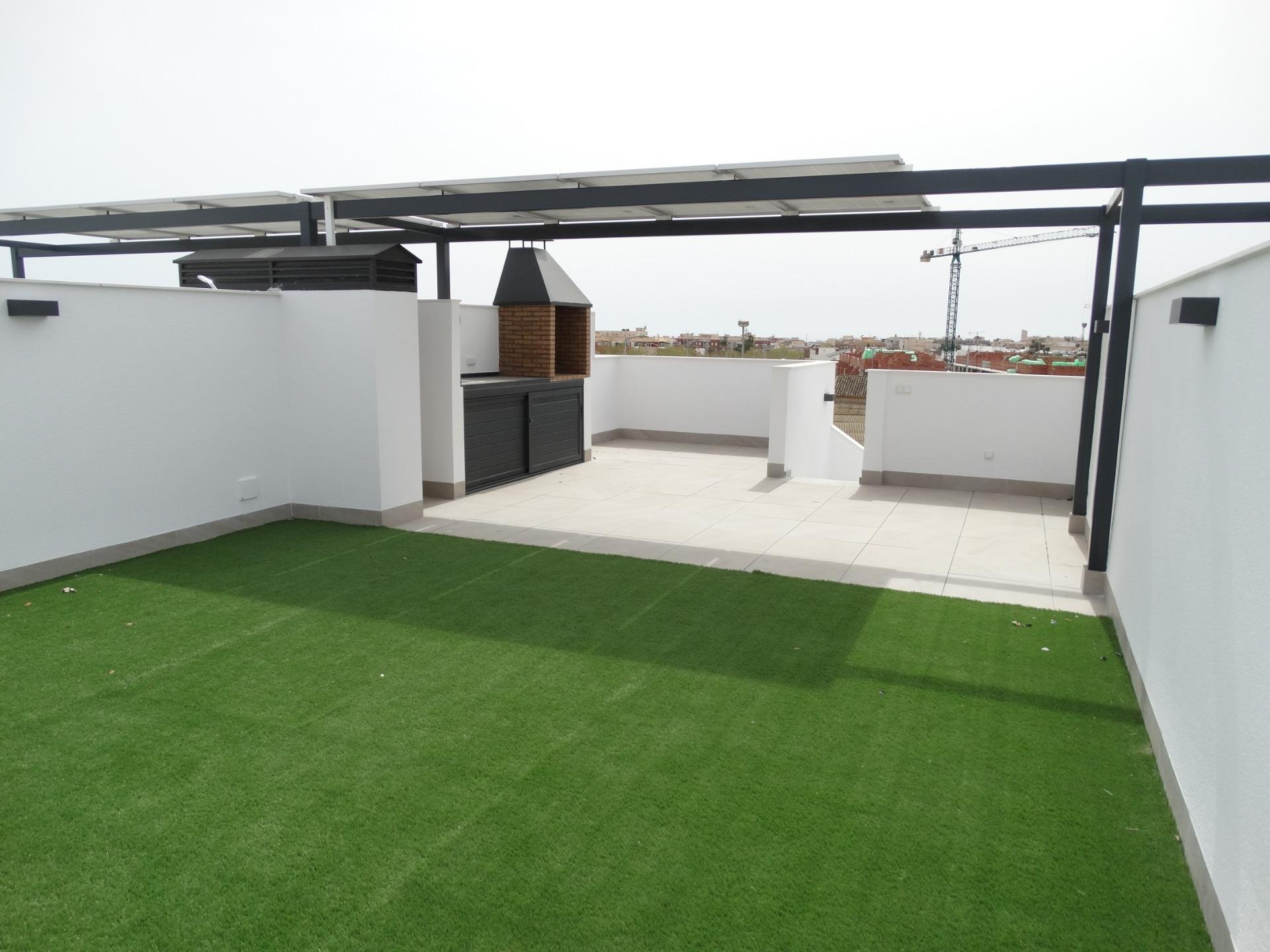 Newly-Built-Bungalows-with-Solarium-or-Garden-in-Pilar-de-la-Horadada-33 New Build 3 Bedroom Ground Floor Apartment with Garden for Sale in Pilar de la Horadada