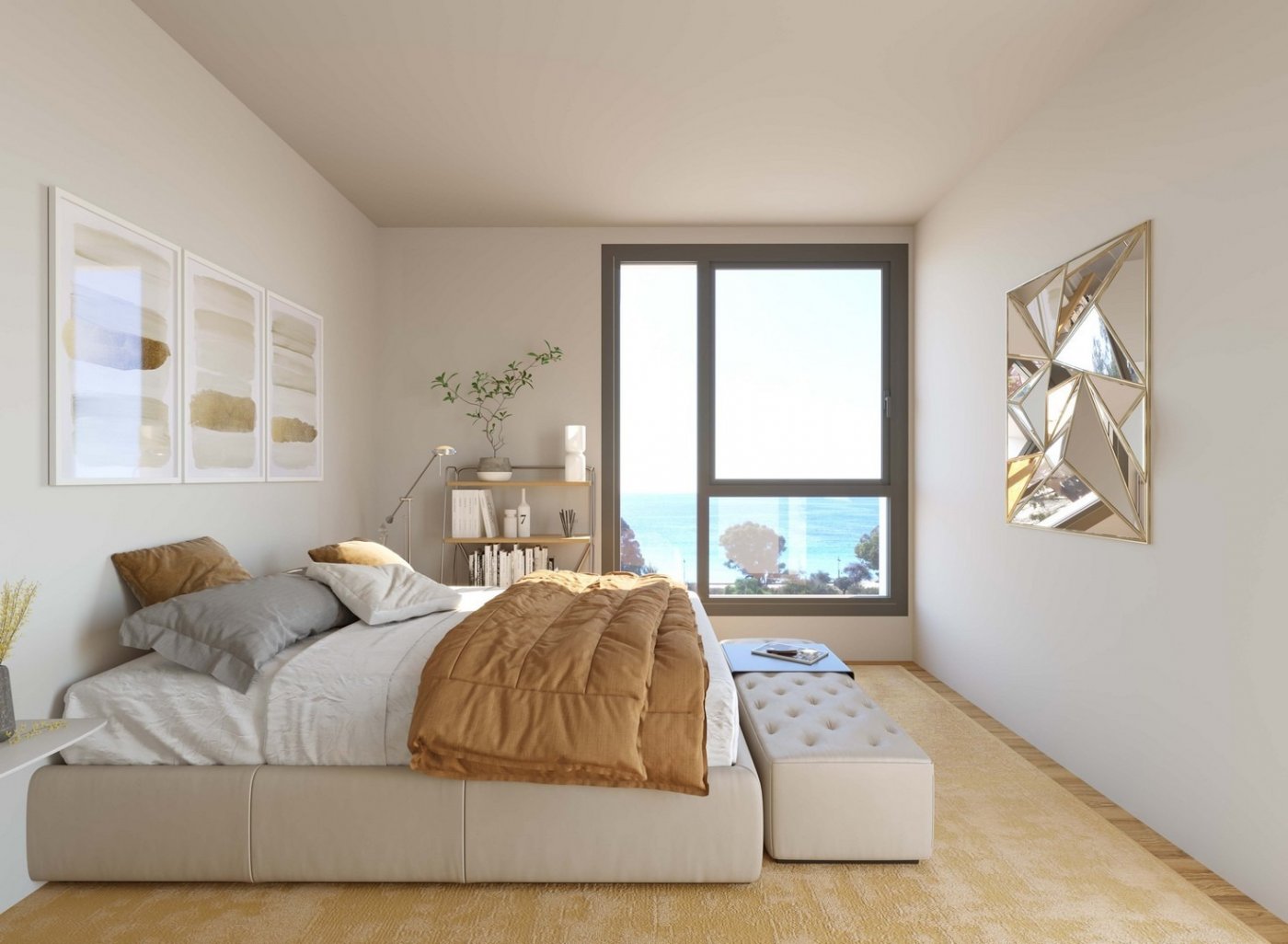 New Build 1 Bedroom Ground Floor Apartment for Sale in Villajoyosa – 50m from Torres Beach