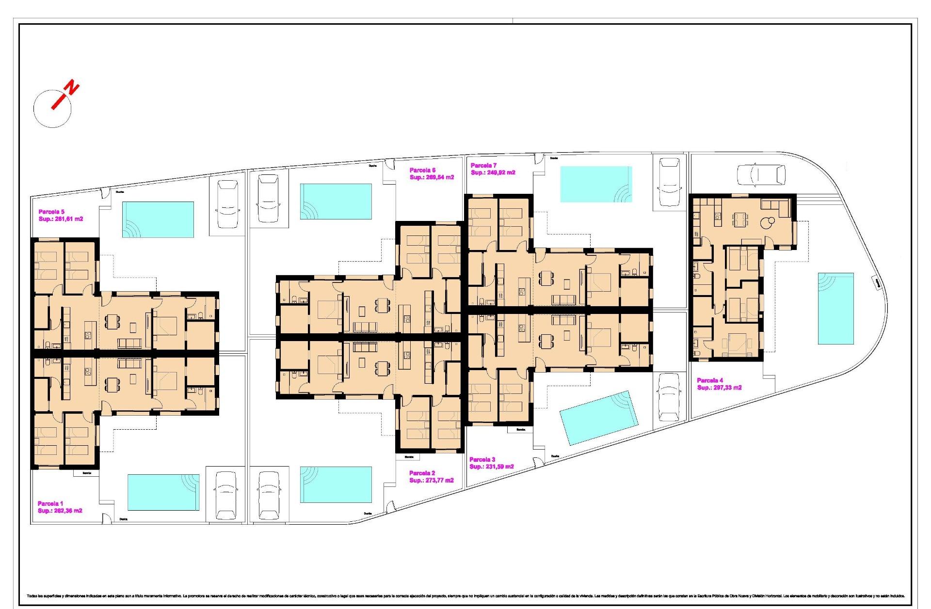 Single-Storey New Build Villa with Private Pool and Double-Height Ceiling for Sale in Daya Nueva