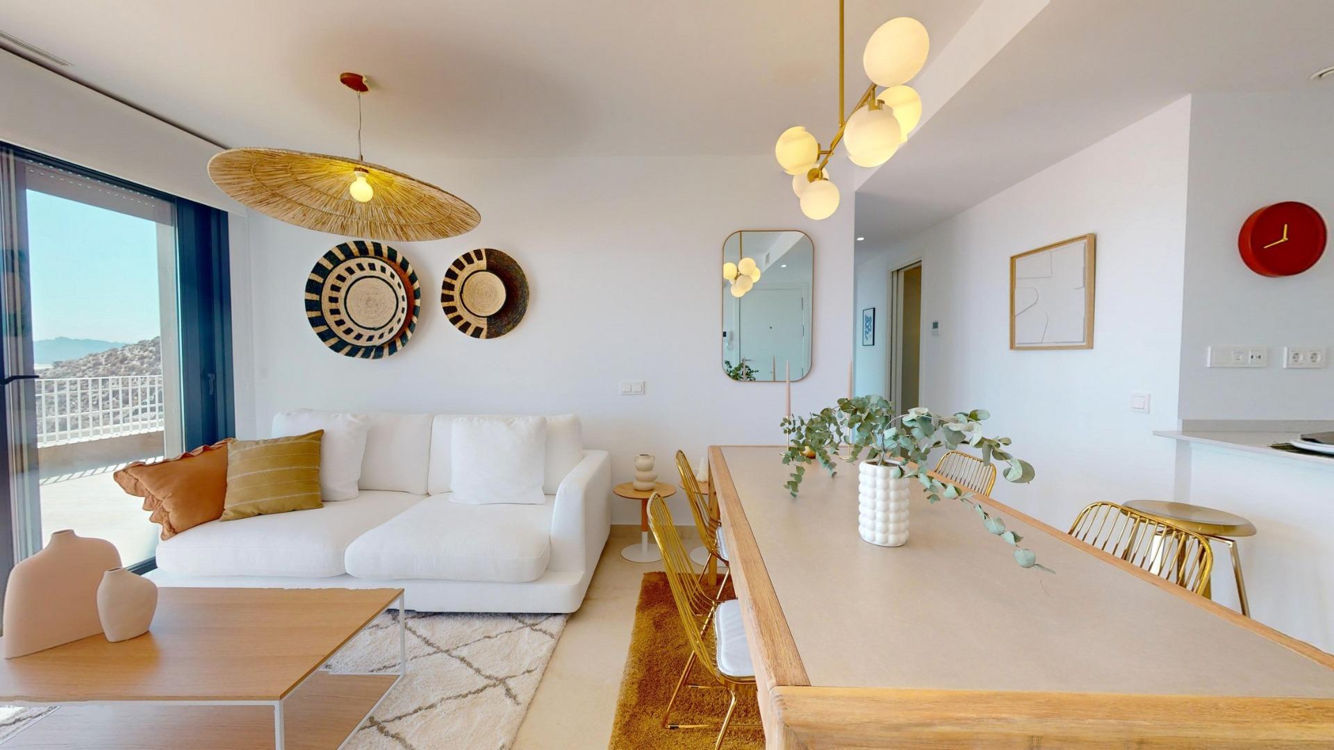 THE-TRANQUILITY-OF-THE-SEA-IN-YOUR-HOME-12 Spacious New Build 3 Bedroom Ground Floor Apartment for Sale in Águilas – First Line Sea Views