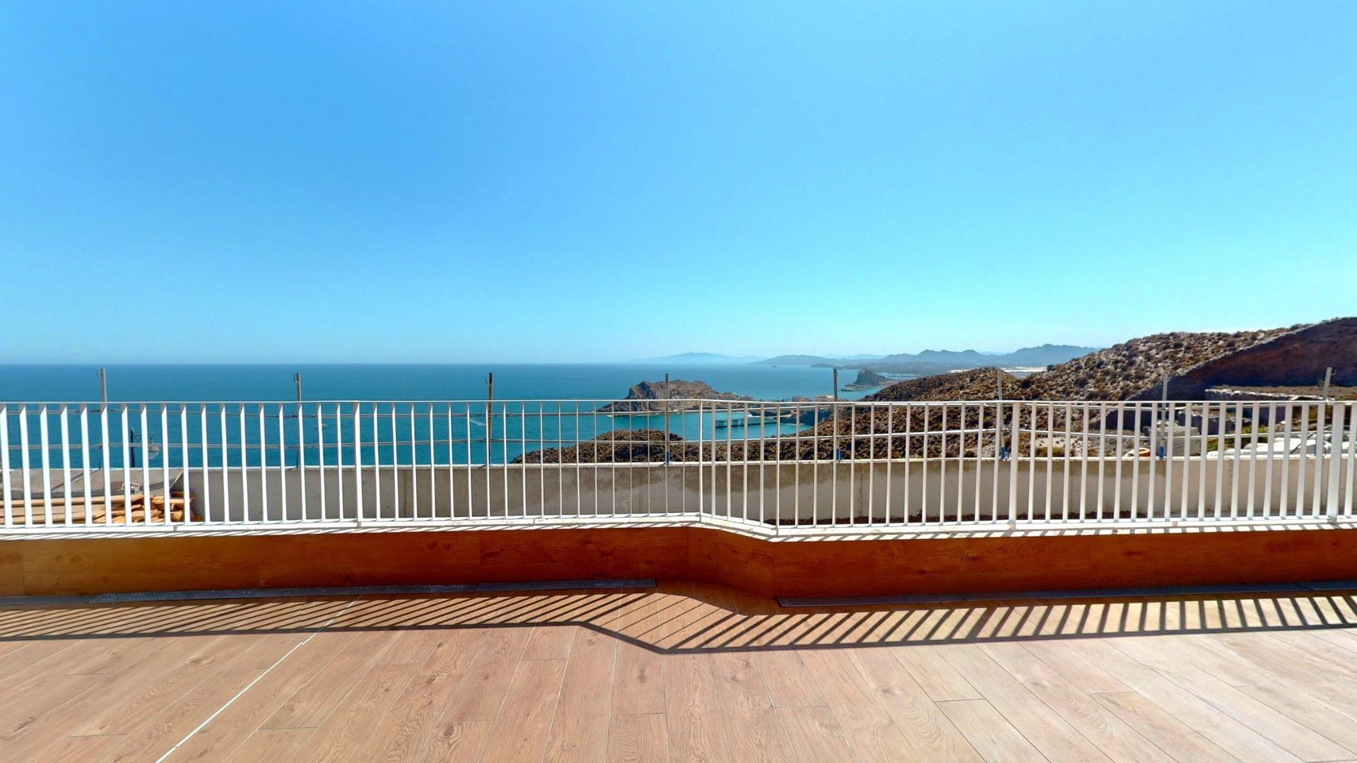 New Build 2 Bedroom Ground Floor Apartment for Sale in Águilas – First Line Sea Views