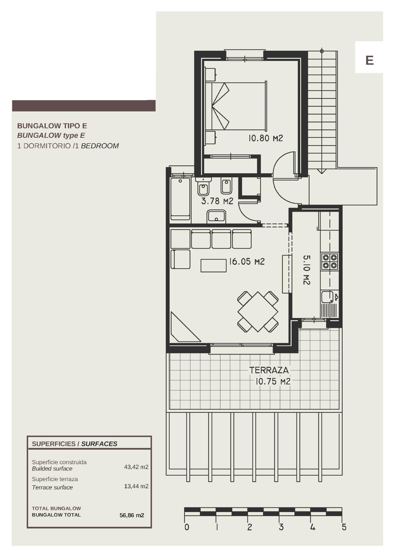 Charming 1 Bedroom Top Floor Apartment with Sea Views for Sale in Calpe