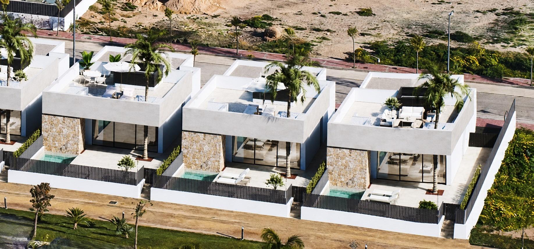 7-New-Build-Villas-at-Santa-Rosalia-Lake-and-Life-Resort-2 Stunning New Build 3 Bedroom Villa with Private Pool and Basement for Sale in Torre Pacheco, Costa Calida