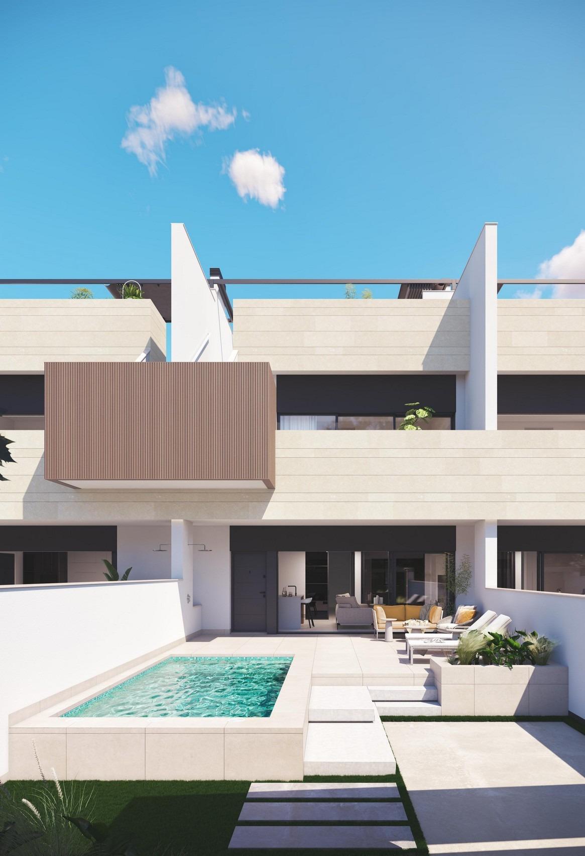 Modern New Build 3 Bedroom Top Floor Home with Private Pool and Solarium for Sale in Pilar de la Horadada, Costa Blanca