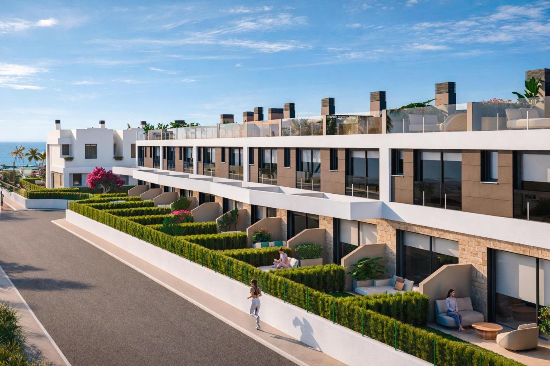 Exclusive-Frontline-Beach-Homes-in-El-Campello-Costa-Blanca-6 Premium New Build 3 Bedroom Frontline Townhouse for Sale in El Campello