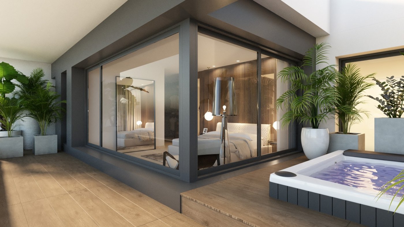 Premium New Build 3 Bedroom Frontline Golf Villa for Sale in Algorfa
