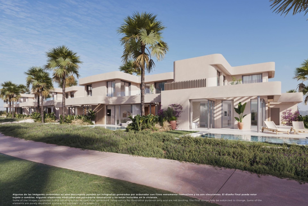 Exclusive New Build Frontline Golf Villas in El Valle Golf Resort in El Valle Golf