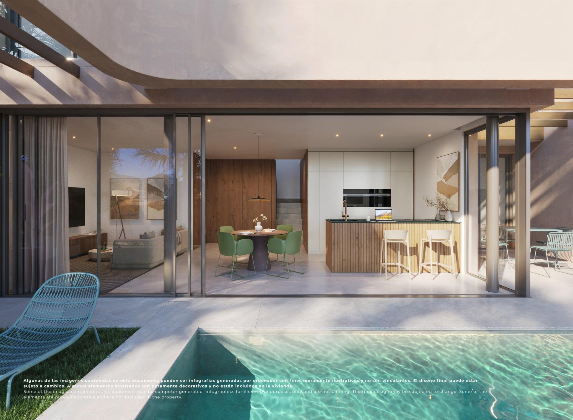 Exclusive-New-Build-Frontline-Golf-Villas-in-El-Valle-Golf-Resort-2 Spectacular New Build 3 Bedroom Frontline Golf Townhouse for Sale in El Valle Golf Resort