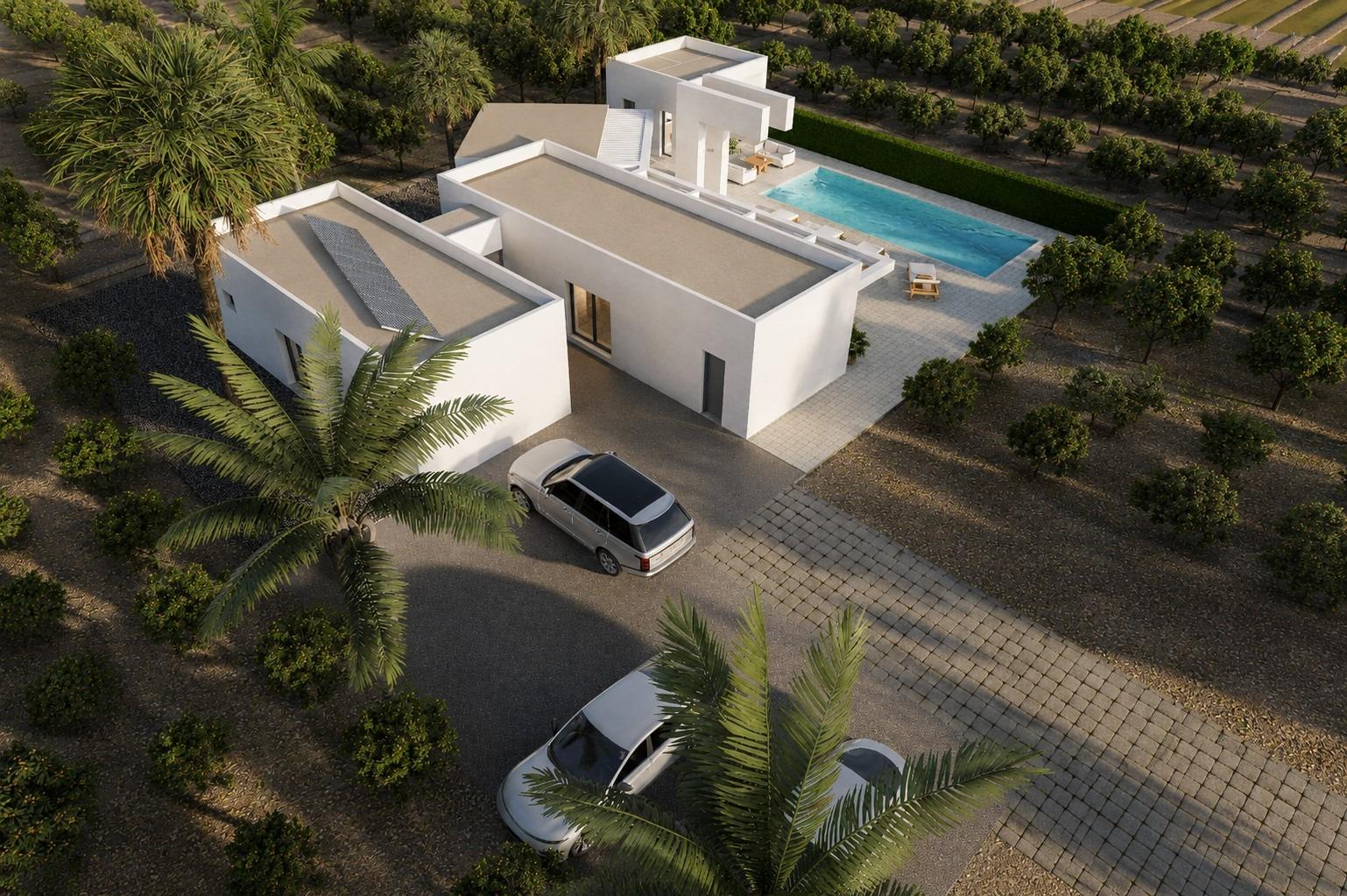 Stunning New Build 4 Bedroom Single-Storey Villa for Sale in Benejuzar