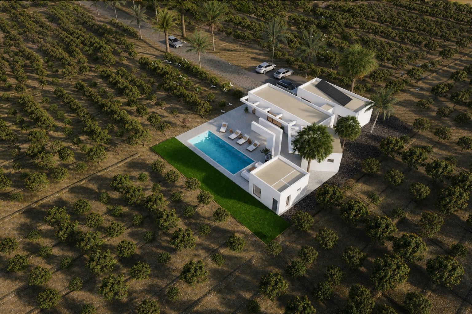 Stunning New Build 4 Bedroom Single-Storey Villa for Sale in Benejuzar
