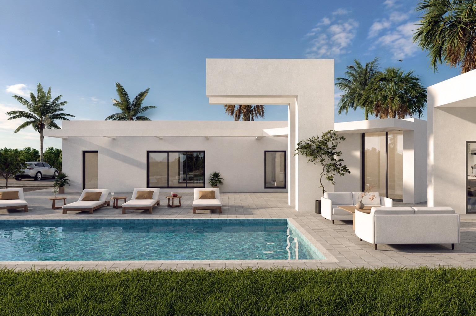 Stunning New Build 4 Bedroom Single-Storey Villa for Sale in Benejuzar