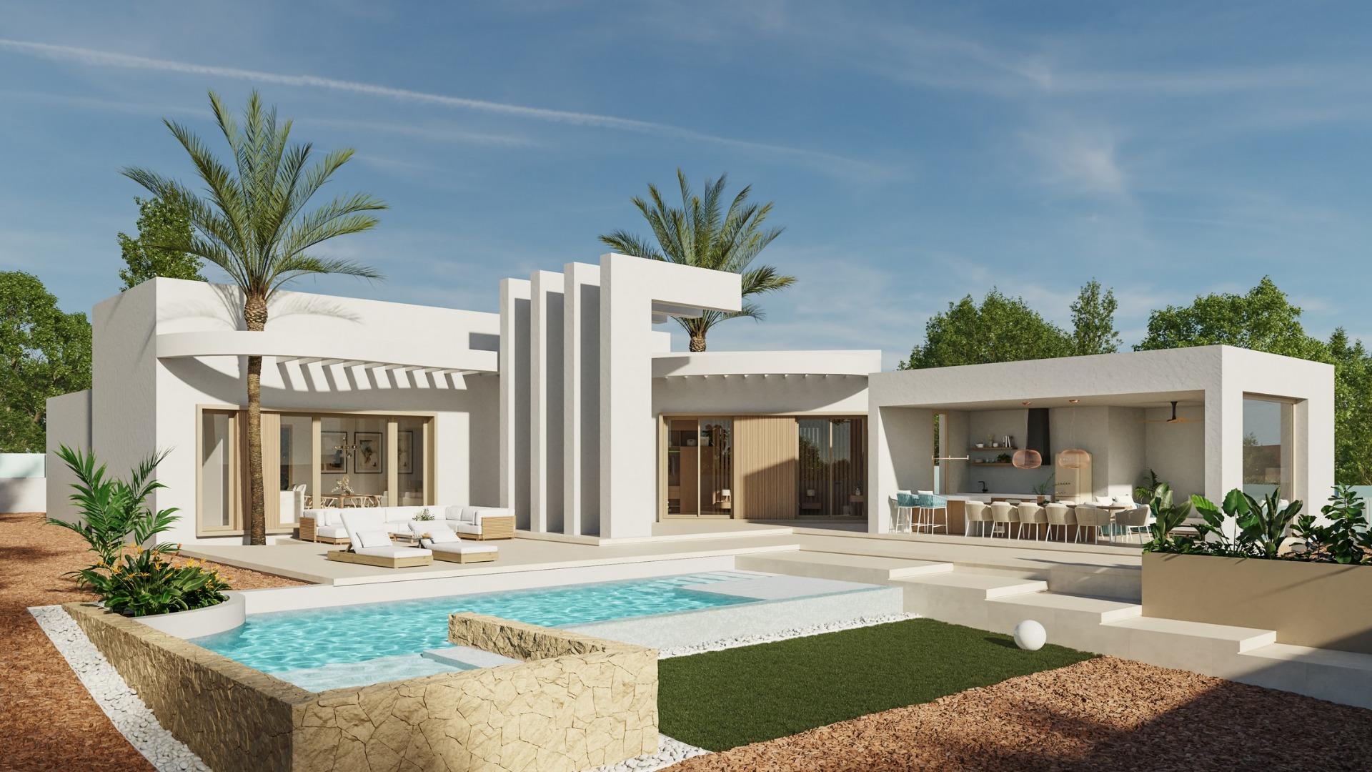Stunning New Build 4 Bedroom Single-Storey Villa for Sale in Benejuzar