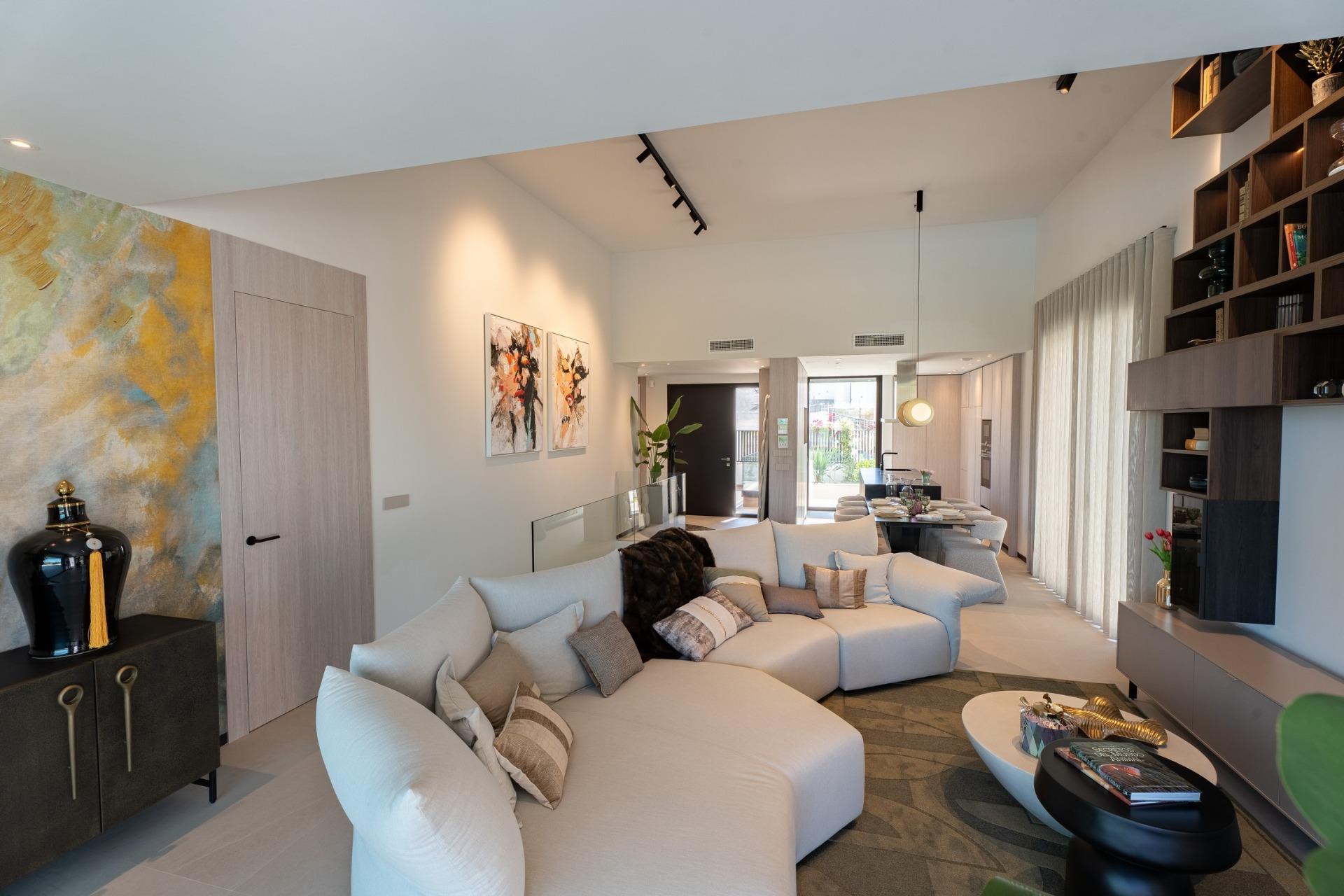 Luxury Single-Storey New Build Frontline Golf Villa for Sale in Algorfa, La Finca