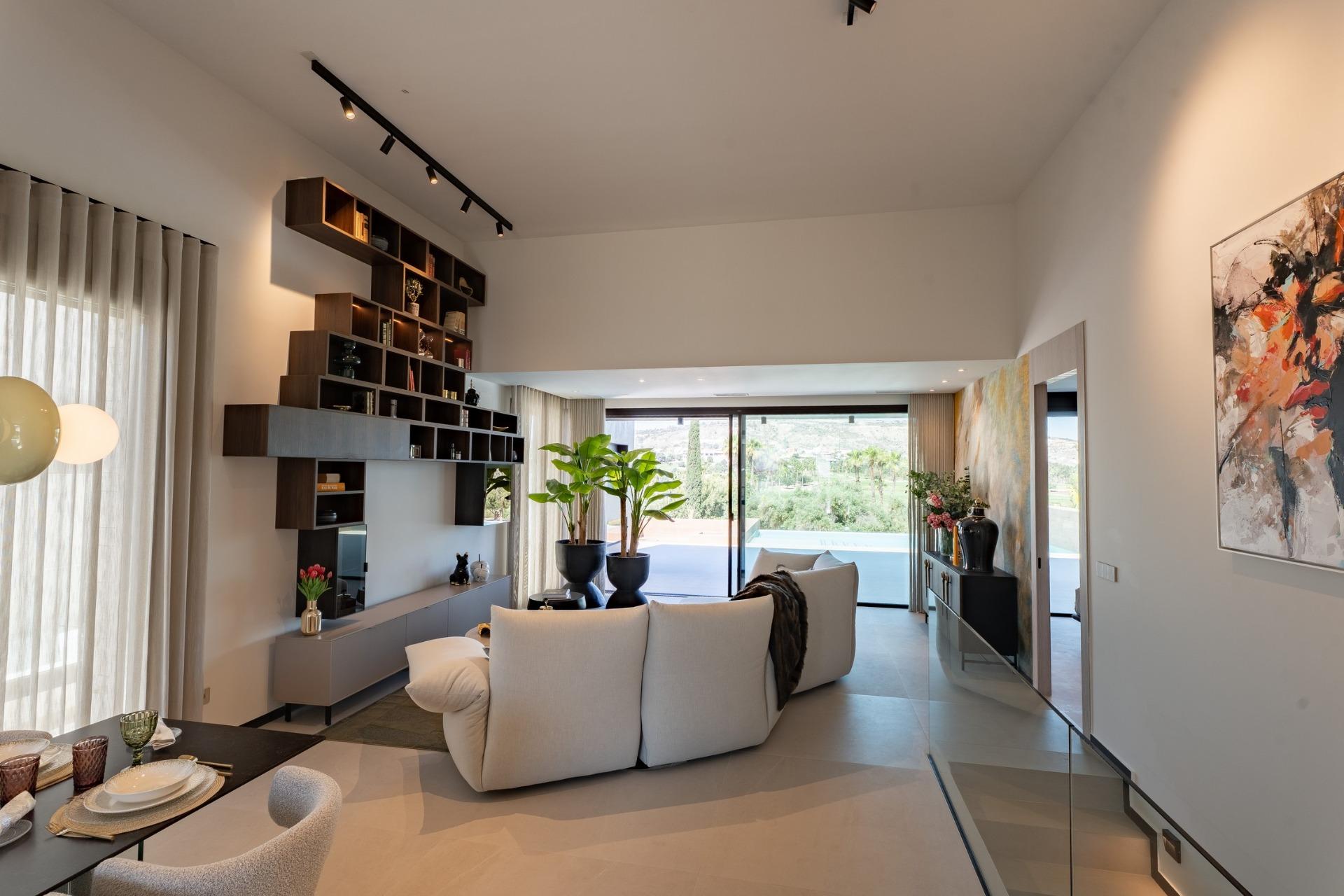 Luxury Single-Storey New Build Frontline Golf Villa for Sale in Algorfa, La Finca