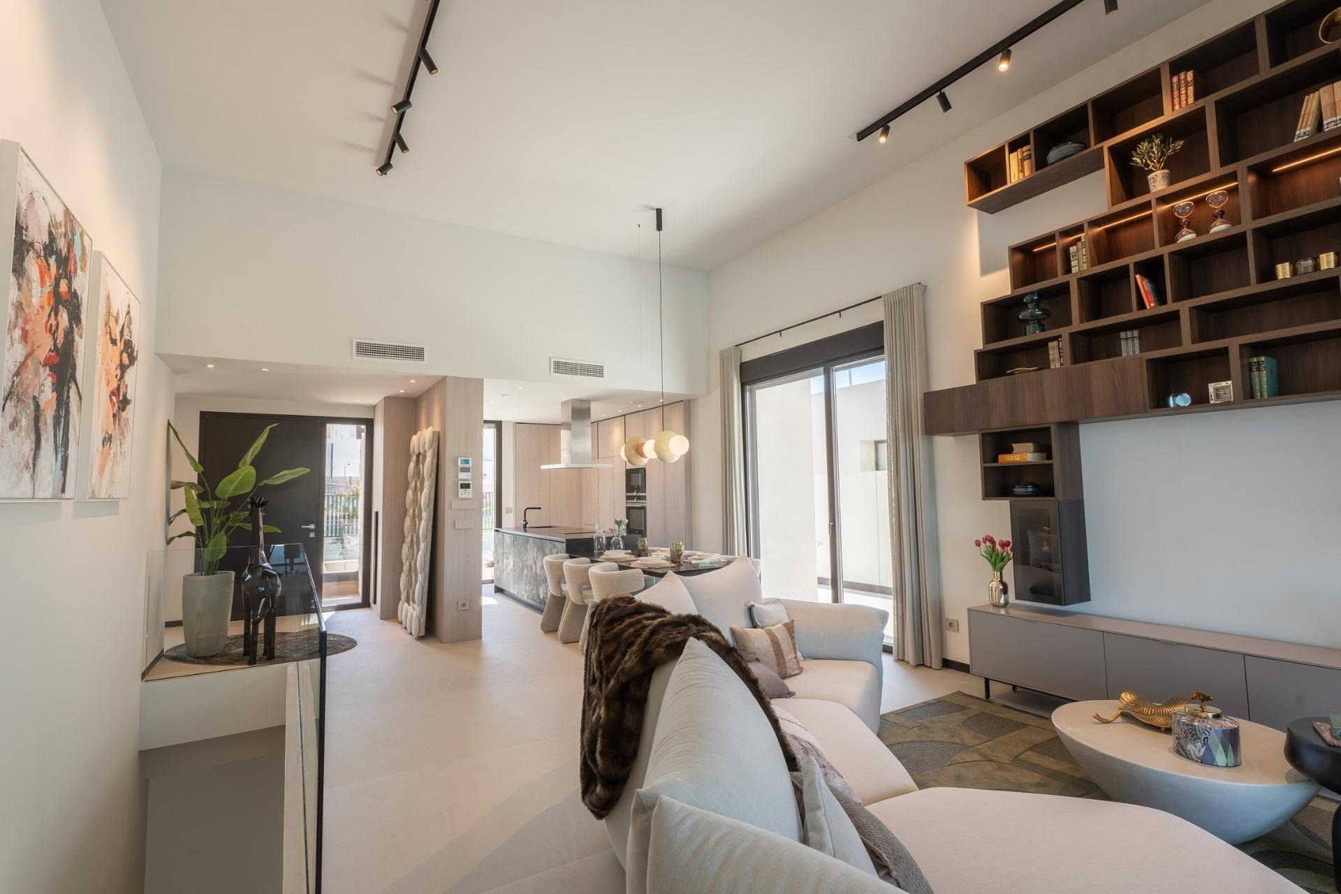 Luxury Single-Storey New Build Frontline Golf Villa for Sale in Algorfa, La Finca