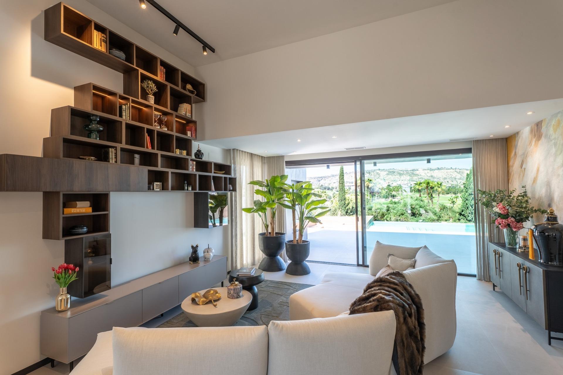 Luxury Single-Storey New Build Frontline Golf Villa for Sale in Algorfa, La Finca