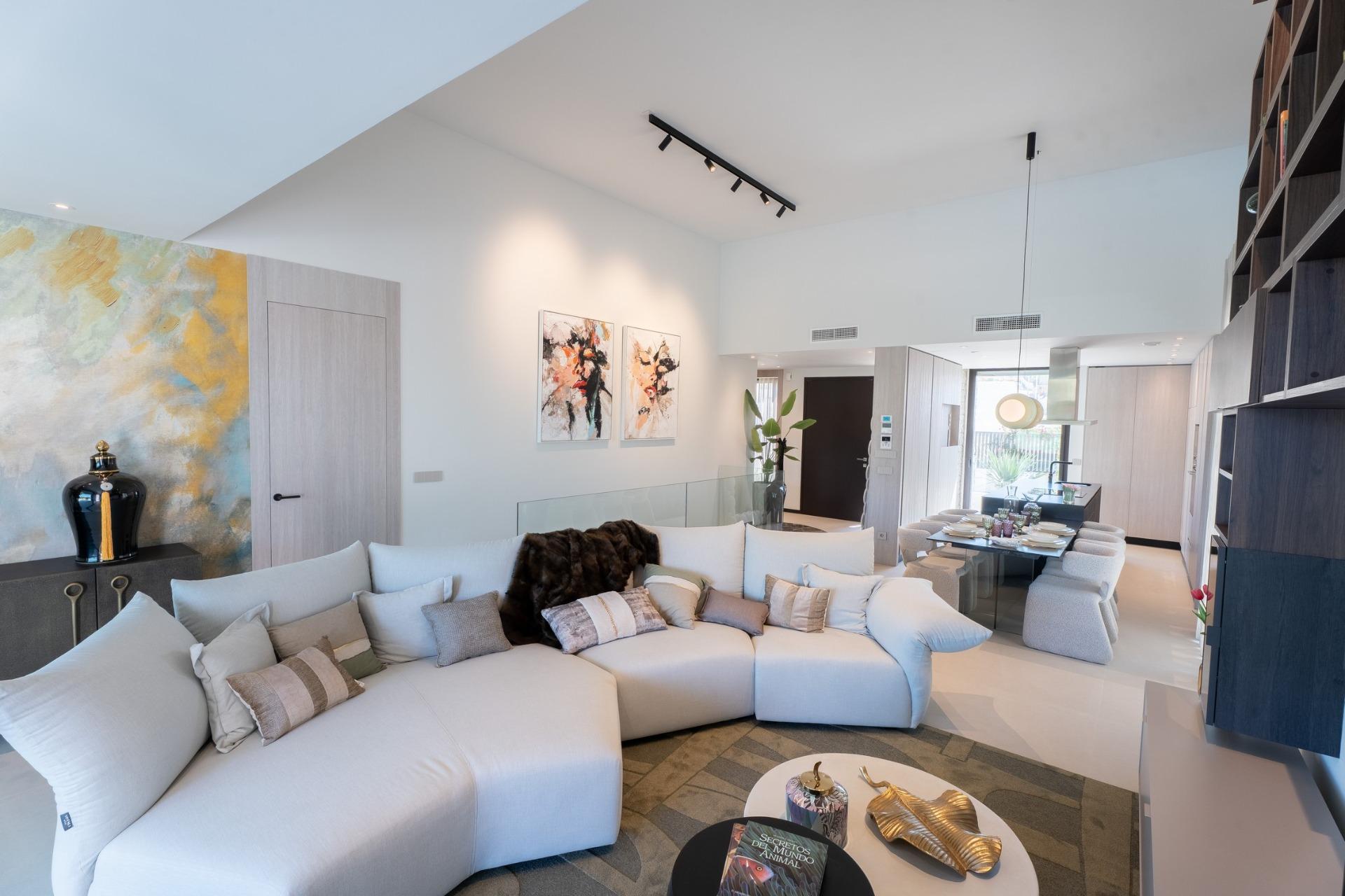 Luxury Single-Storey New Build Frontline Golf Villa for Sale in Algorfa, La Finca